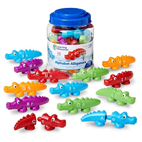 Image of Learning Resources Snap-n-Learn Alphabet Alligators