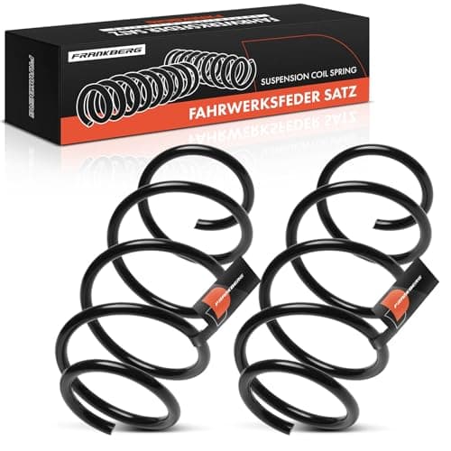 Image of Frankberg 2x Coil Spring Front Axle Front Compatible with Qashqai II SUV J11 J11 SUV 2013-2025 KadYesr HA HL SUV 2015-2025 Replace# RA1347 540104EA1A