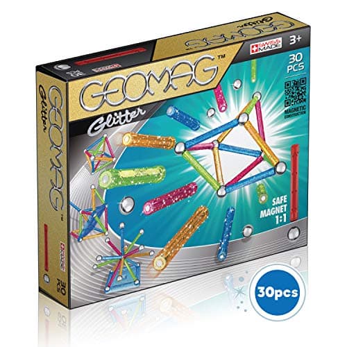 Image of Geomag 531 Glitter Classic Building Set, 30 Pieces
