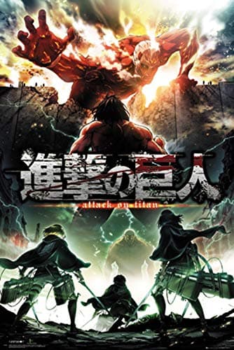 Image of Attack on Titan Season 2 Poster 11 x 17 Inches 28 x 43 cm