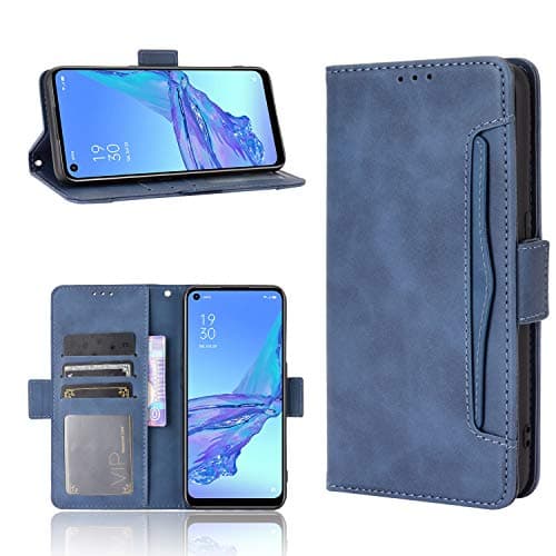Image of BellaCase Cubot Note 20/Note 20 Pro Case [Wallet Case] [Kickstand] [Card Slots] [Magnetic Flip Cover] Compatible with Cubot Note 20/Note 20 Pro Smartphone(Blue)