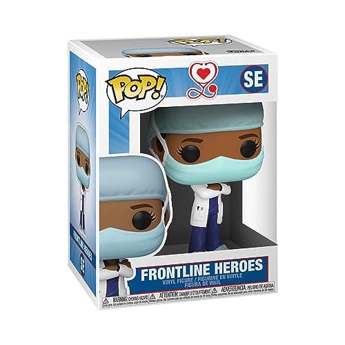 Image of Funko Pop! Heroes: Front Line Worker-Female #2 - Heroes: Front Line Workers - Collectable Vinyl Figure - Gift Idea - Official Merchandise - Toys for Kids & Adults - Model Figure for Collectors