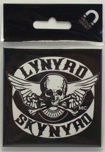 Image of EMI - Lynyrd Skynyrd Magnet Skull Logo