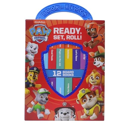 Image of Nickelodeon PAW Patrol Chase, Skye, Marshall, and More! - My First Library Board Book Block 12-Book Set - PI Kids