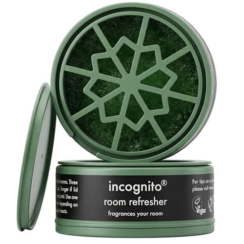 Image of Incognito Room Refresher 40g - Protects for Up to 6 Weeks - Natural, DEET Free Formula - Mosquito Insect Repellent, Fresh Citrus Fragrance & Purifying The Air - Suitable for Indoors & Outdoors