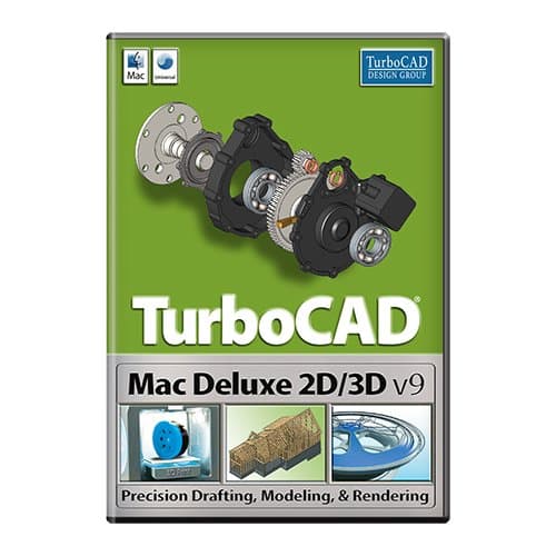 Image of TurboCAD Mac Deluxe v9 [Mac Download]