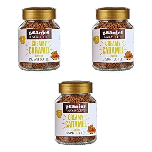 Image of Beanies Creamy Caramel Flavour Instant Coffee 50g, 3 Pack