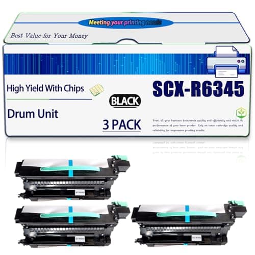 Image of Compatible for Samsung SCX-R6345A Drum Unit SCX-6345N Printers, High Yield 60000 Pages, with Chip (3 Pack Black)
