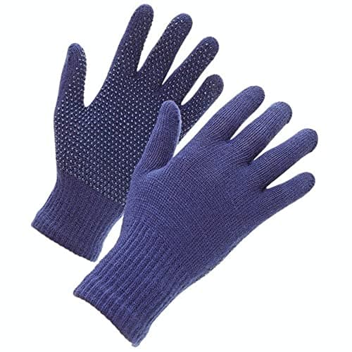 Image of Shires Suregrip Riding Gloves - Childrens in Navy, onesize