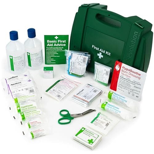 Image of Safety First Aid Group Evolution BS 8599 Compliant First Aid and Eyewash Kit Small Fully Stocked