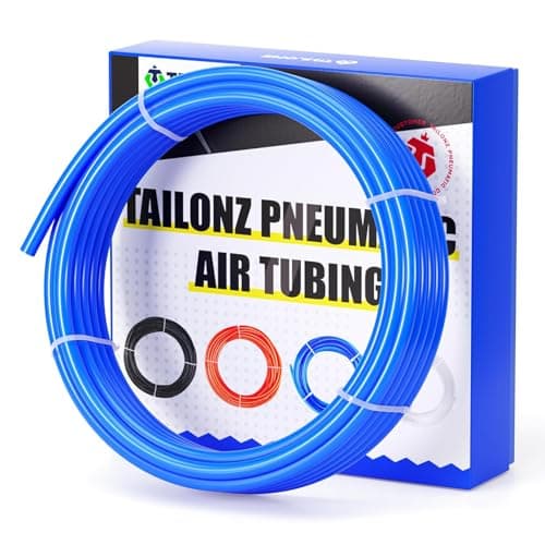 Image of TAILONZ PNEUMATIC Air Line 8mm od Blue Pneumatic Nylon Tube 32.8ft Air Brake Tubing Nylon Hose