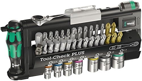 Image of WERA 05056490001 Tool-Check Plus Tool Set, 39 Piece 1 Black