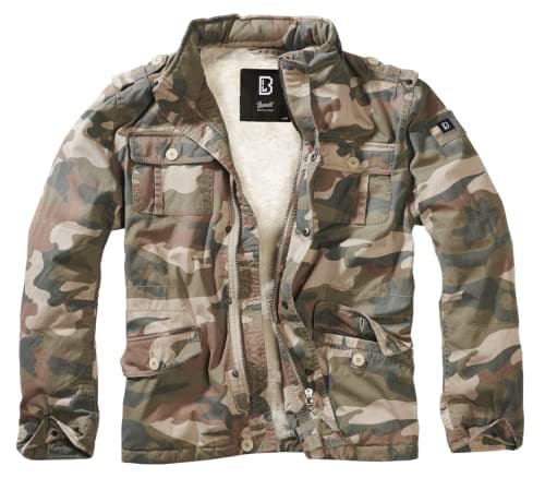 Image of Brandit Britannia Winter Jacket, Farbe: li.woodlan, Größe: 3XL