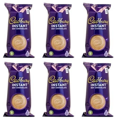 Image of Cadbury Instant Hot Chocolate Cups - Add Water 9 Pack of Cups x 6 (Total 54 cups)