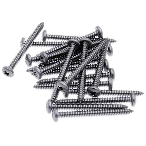 Image of No.8 x 0.75 (4.2mm x 19mm) Pozi Pan Self-Tapping Screw - Stainless Steel (A2) (Pack of 20)