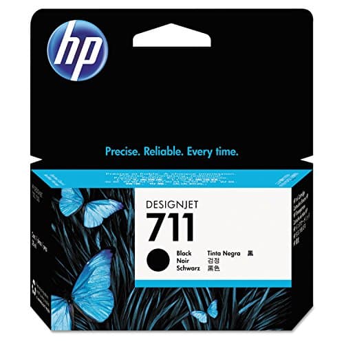 Image of HP 711 - CZ129A - 1 x Black - Ink cartridge - For DesignJet T120 ePrinter, T520 ePrinter