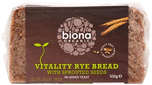 Image of Biona Organic Vitality Rye Bread with Sprouted Seeds 500 g