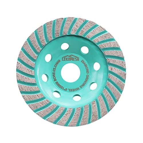 Image of Diamond Grinding Wheel 125mm Turbo Segments Grinding Disc for Concrete Granite Marble Masonry Cup Grinding Disc LEKOMESH