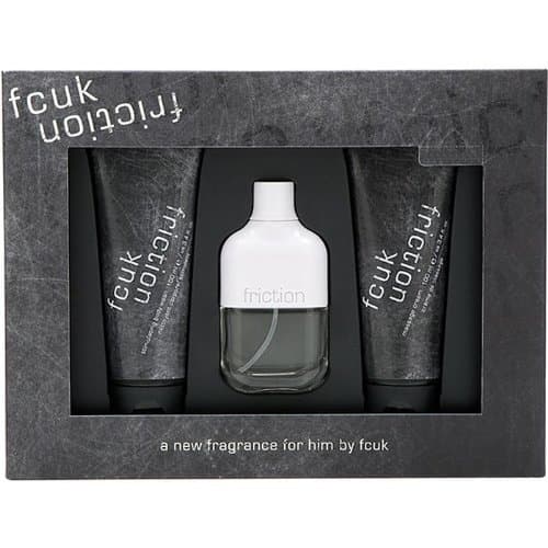 Image of FCUK Friction Him Gift Set 30ml EDT + 100ml Body Wash + 100ml Massage Cream