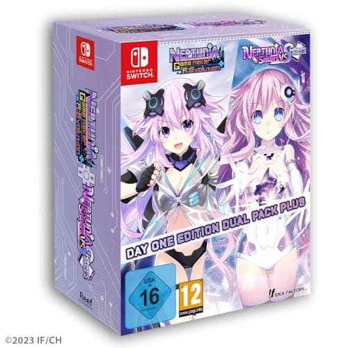 Image of Neptunia Game Maker R:Evolution / Neptunia: Sisters VS Sisters - Day One Edition Dual Pack Plus (Nintendo Switch)