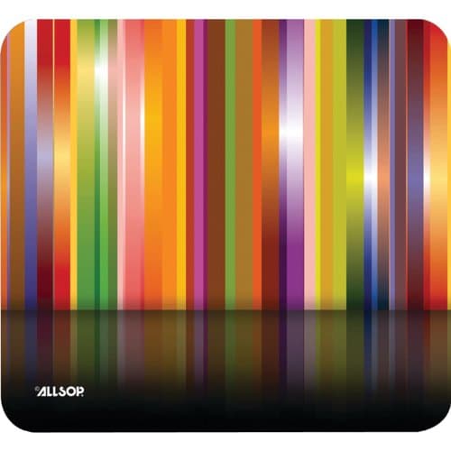 Image of Allsop Mouse Pad, Tech Multi Stripes (30599), 9"*7"