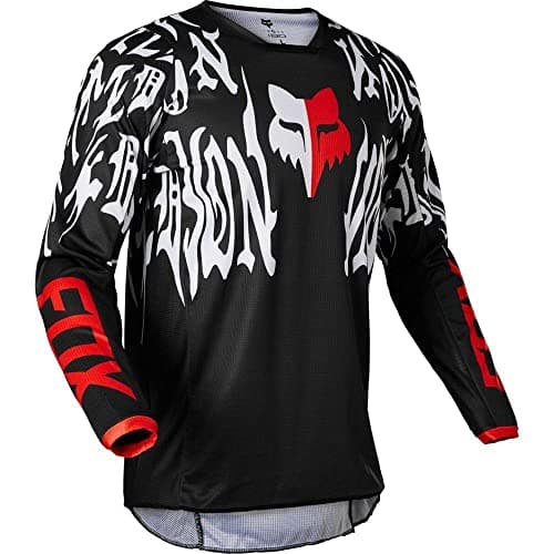 Image of Fox Racing 180 Peril Motocross Jersey Black/Red