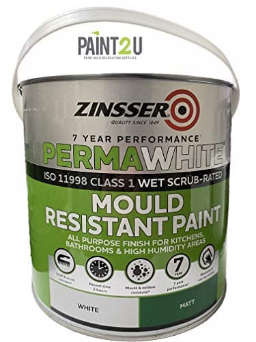 Image of Zinsser Perma White Self-Priming Interior Paint Matt White 2.5L