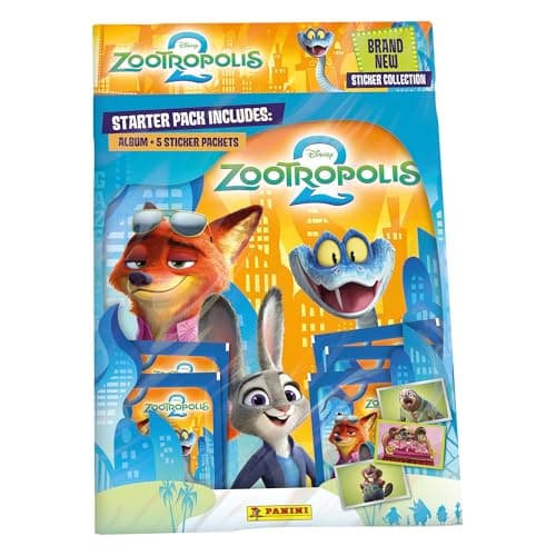 Image of Panini Zootropolis 2 Sticker Collection - Starter Pack
