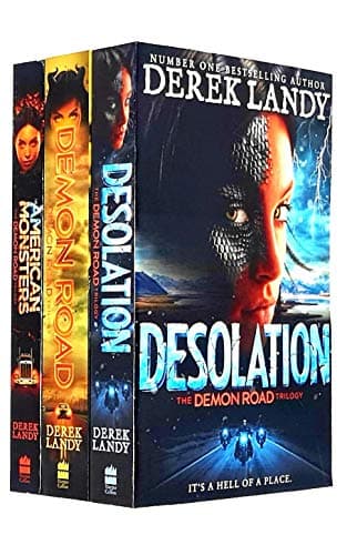 Image of Derek Landy Demon Road Trilogy Series 3 Books Collection Set