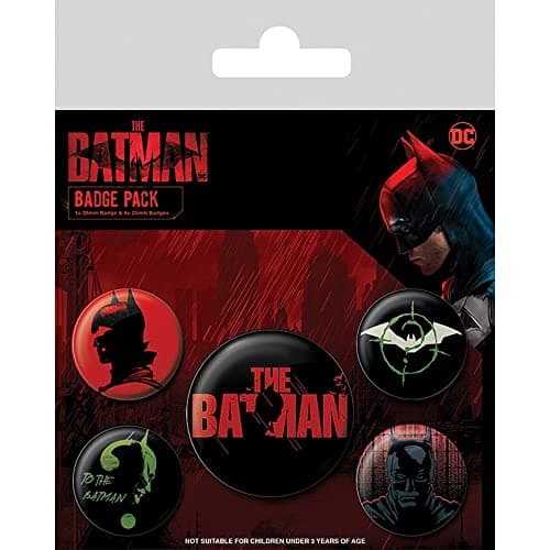 Image of Pyramid The Batman Badge Pack Merchandising Ufficiale