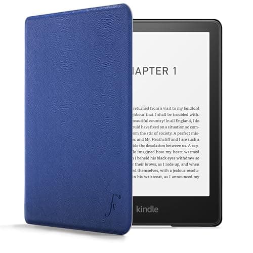 Image of Forefront Cases Case for Amazon Kindle Paperwhite (16 GB) 7" & Paperwhite Signature Edition (32 GB) & Kindle Colorsoft (2024 Models) - Royal Blue - Slim, Light & Protective Smart Auto Sleep-Wake Cover