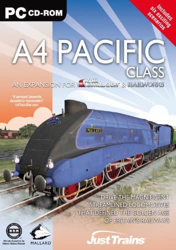 Image of A4 Pacific Class: Add-On for Rail Simulator, Railworks & Railworks 2 (PC CD-ROM)