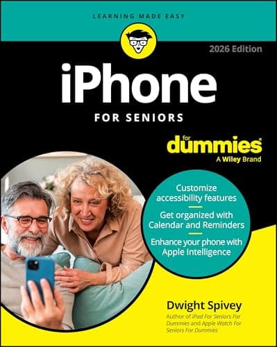 Image of iPhone For Seniors For Dummies, 2026 Edition