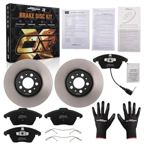 Image of maXpeedingrods Brake Discs and Brake Pads Kit Front 288mm for A1 8X for Skoda Fabia II III Roomster 1J0615301 1J0615301C 1J0615301K 1J0615301R