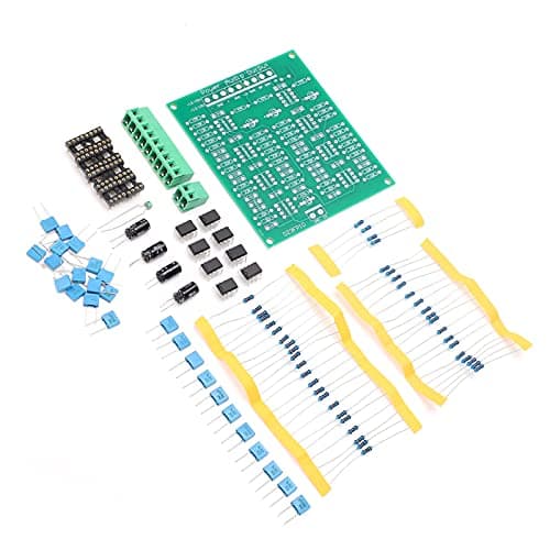Image of 3-Channel Output NE5532 Op Amp Dual DC9-15V DIY PreAmplifier Kit -24dB Octave