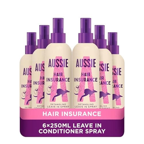 Image of Aussie Miracle Hair Insurance Conditioner Detangler Spray 250 ml - Pack of 6