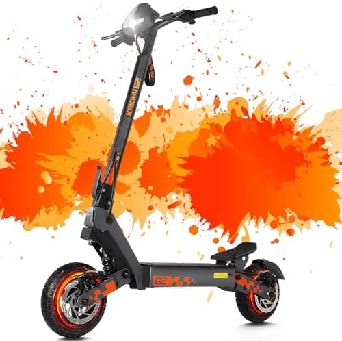 Image of Kukirin G2 Electric Scooter for Adults, 10 Inches Vacuum tyre & 48V 15AH High Capacity Battery Up to 34 Miles Range, Hub Motor & Adjustable Speed Folding Electric Scooter With HD Touch LCD Display