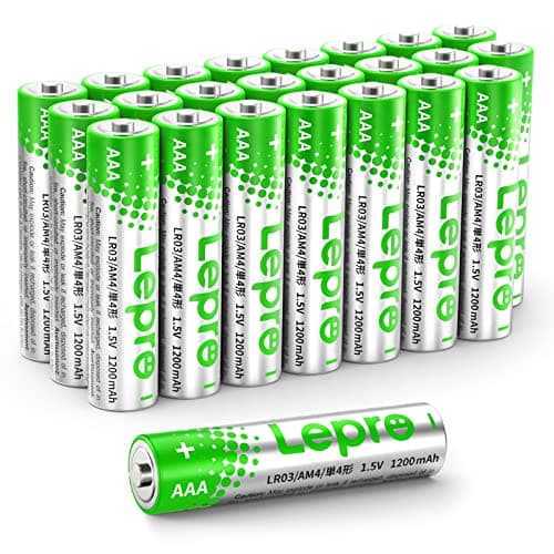 Image of Lepro AAA Alkaline Batteries 24 Pack, 1200mAh Triple A Battery with Anti-Leakage Technology, High Capacity, Long Lasting Power, 1.5 Volt LR03 MN2400 AAA Battery Pack for Clocks Remotes Mouse Torch