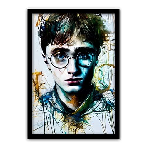 Image of Harry Potter Wall Art Framed Print Makes a Perfect Harry Potter Gift