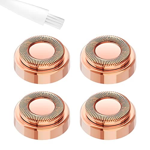 Image of Hair Remover Replacement Heads Compatible with Finishing Touch Flawless Facial Hair Removal Gen 1 Only, 4 Count - Not Compatible with Gen 2 or Gen 3