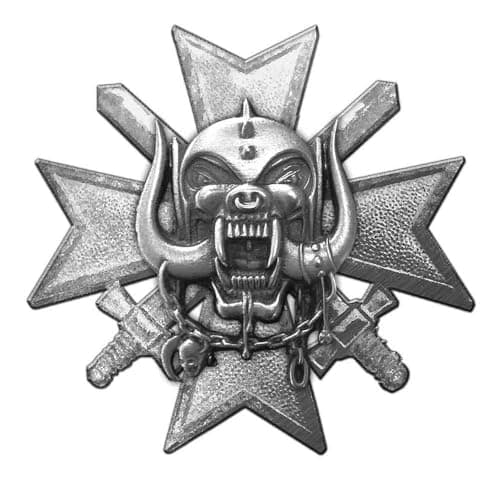 Image of Motorhead Pin Badge Bad Magic Band Logo Official Metal Lapel One Size