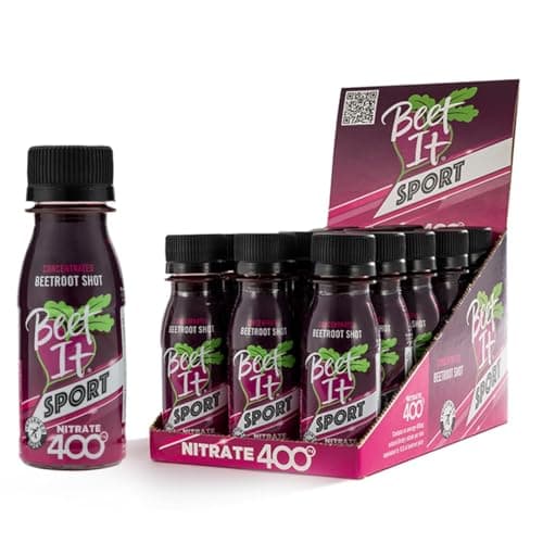Image of Beet It Sport Nitrate 400 - High Nitrate shots - Concentrated Beetroot Juice (15 x 70ml) Boost Nitric Oxide and Athletic Endurance Performance