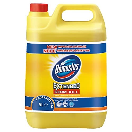 Image of ( 5ltr Pack ) Domestos Professional Citrus Fresh Bleach 5L