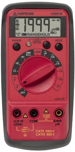 Image of Amprobe 15XP-B Digital Multimeter VolTect, Non-Contact, Voltage Detection