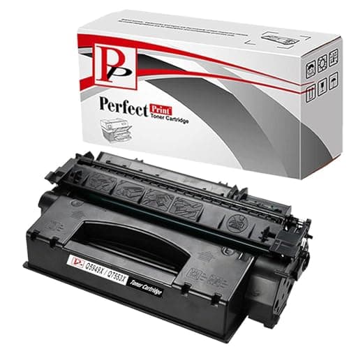 Image of Black PerfectPrint Compatible Toner Cartridges Replace Q7553X for HP Printer LaserJet M2727nf M2727nfs P2014 P2014n P2015 P2015d P2015dn P2015dtn P2015n P2015x