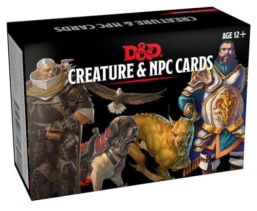 Image of Dungeons & Dragons Spellbook Cards: Creature & Npc Cards (D&d Accessory)