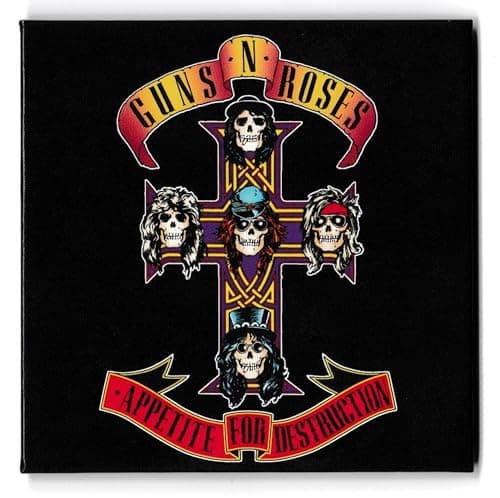 Image of Magnet Metal Guns 'N' Roses