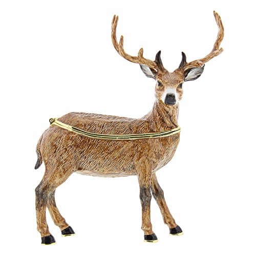 Image of Stag Trinket Box Ornament - Treasured Trinkets
