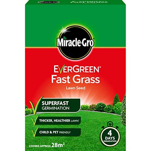 Image of Miracle-Gro EverGreen Fast Grass Lawn Seed 840g, 28 m2, Gold