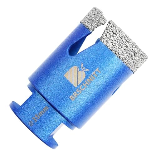 Image of Diamond Core Drill Bit 35mm- BRSCHNITT Tile Hole Saw M14 for Tile Porcelain Stoneware Ceramic Marble Granite Drilling,Suitable for Angle Grinders